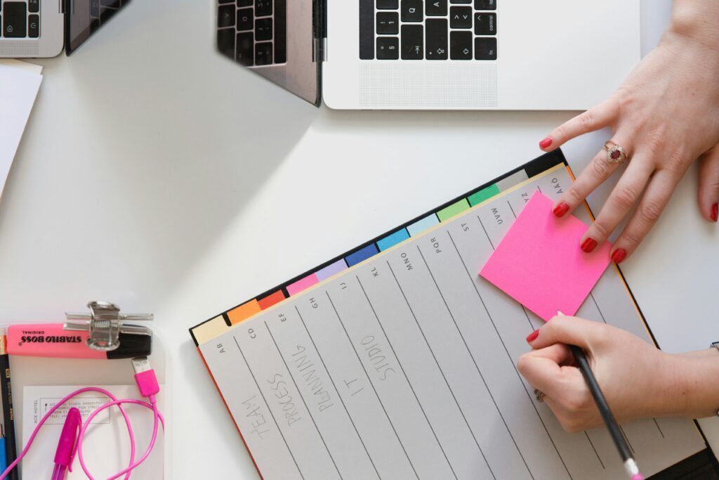 agenda productivité